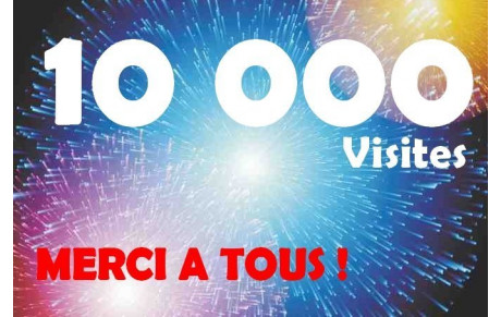 10 000 Visites !