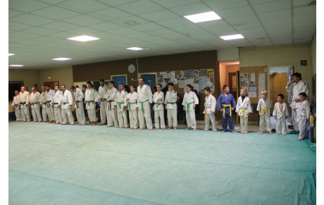 Photos de la réception des Dojo BORDEAUX et LANGOIRAN pour l'entrainement commun