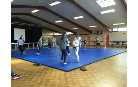 Stage d'initiation judo avec la CDC porte de l'entre deux mers