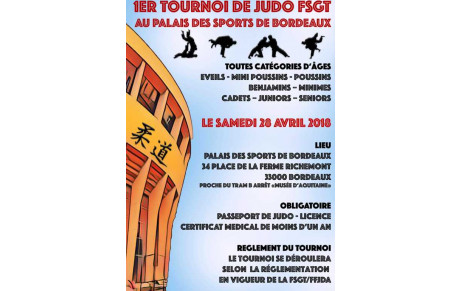 1er tournoi PALAIS DES SPORTS DE BORDEAUX