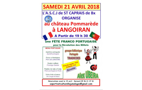 Jumelage Franco-Portugais de ST CAPRAIS